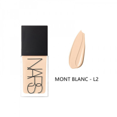 法国NARS纳斯 超方瓶流光美肌粉底液 30/ml  L2 MONT BLANC