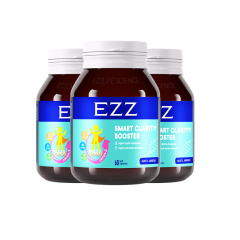 【活动：买赠药盒1个】EZZ脑力素氨基酸海藻油胶囊 60粒*3瓶
