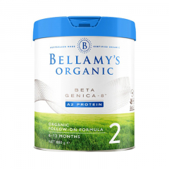 澳洲贝拉米Bellamy‘s Organic白金版有机A2奶粉2段800g（新旧随机