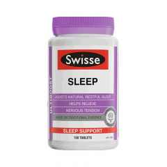 Swisse睡眠改善片 100片(草本睡眠片/褪黑素替代品) 1件