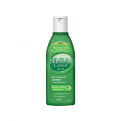 澳洲Selsun Green 氨基酸去屑洗发水200ml 绿色 1瓶装