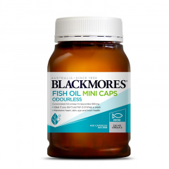 澳佳宝Blackmores无腥味小粒深海鱼油胶囊400粒/瓶 1瓶装
