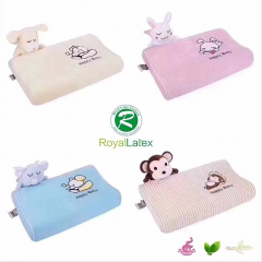 ROYAL LATEX  泰国进口皇家儿童乳胶枕1-6岁适用（送玩偶猴子）儿童乳胶枕