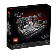 LEGO乐高星球大战系列死星战壕逃离75329 1盒装