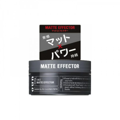 日本资生堂UNO男士MATTE哑光发蜡白色80g 1罐装