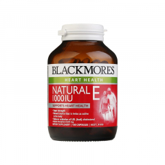 澳洲澳佳宝Blackmores维生素E 1000IU 100粒/瓶 1件装