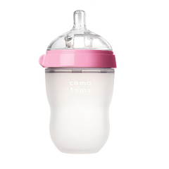 美国可么多么Comotomo奶瓶粉色250ml（独立装） 1个装