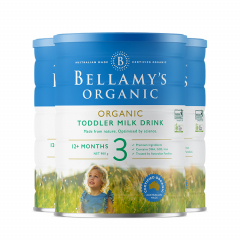 澳大利亚贝拉米有机奶粉3段900g（全新包装） 1罐装
